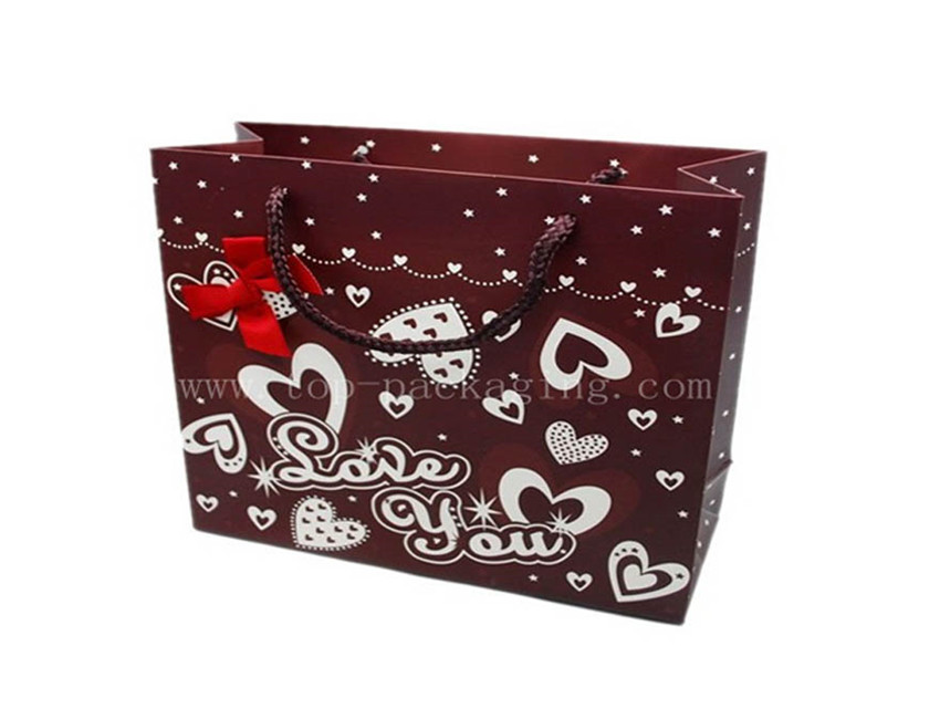 Gift Paper Bag with Bow