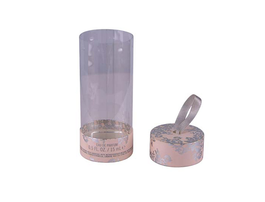 CLear cosmetic Round Paper BOX