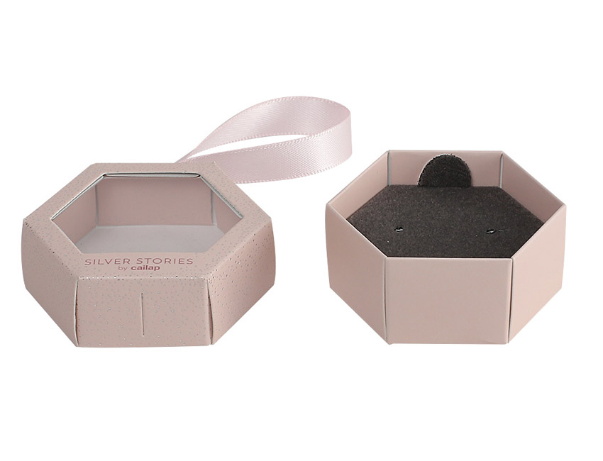 Pink Jewelry Paper Box